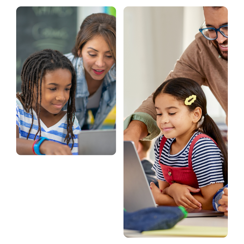 Students learning